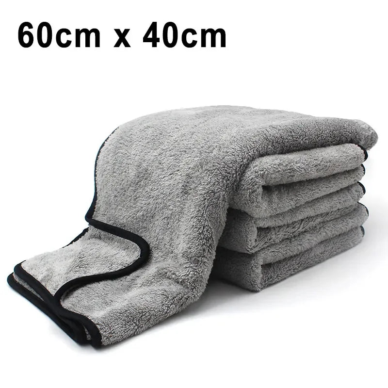 SEAMETAL Ultra-Soft Car Wash Towel Microfiber High Water Absorption Cleaning Drying Cloth for Car Detailing Care Washing Towels