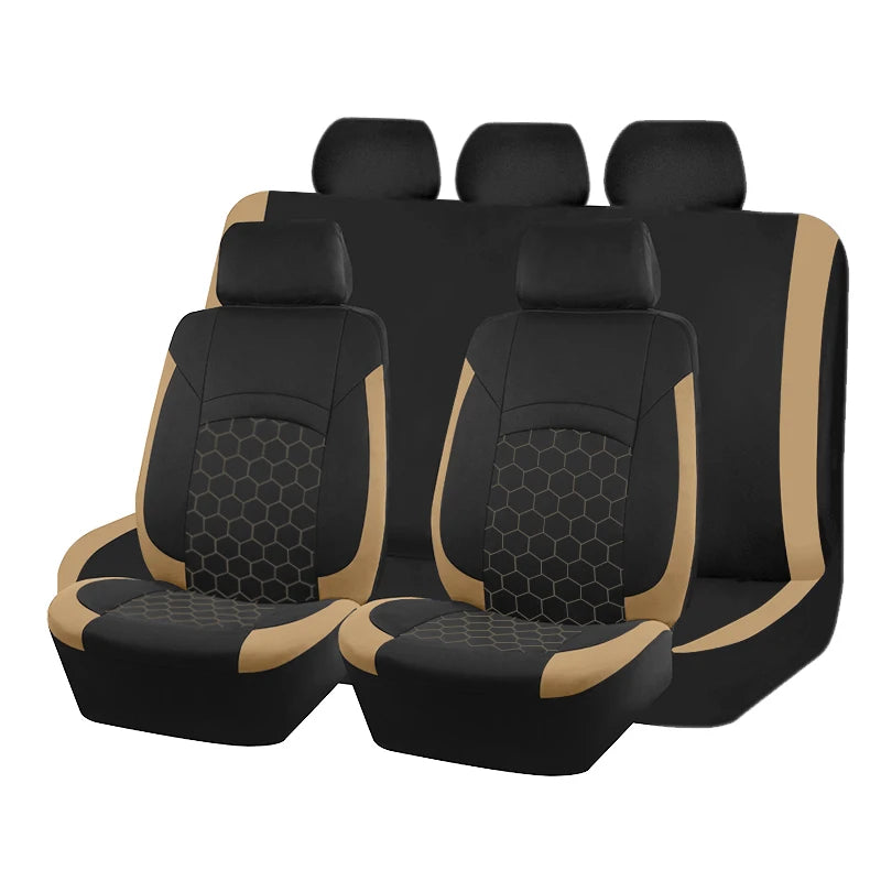 Husă Auto Universală cu Model Fotbal — Compatibilă Airbag