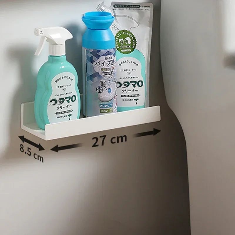 Raft Baie Autoadeziv fără Gurițe — Organizator Duș, Suport Șampon & Cosmetice