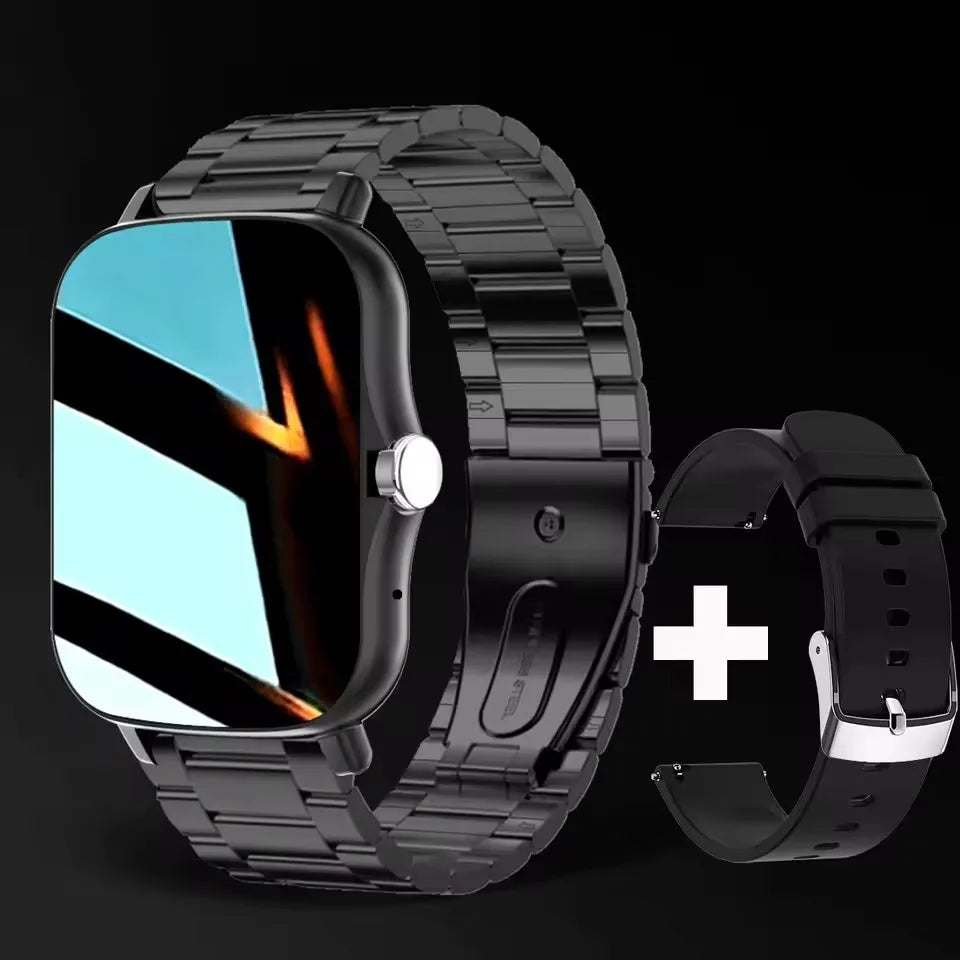 Smartwatch 1.83" HD — Apeluri Bluetooth, Monitor Cardiac & Oxigen