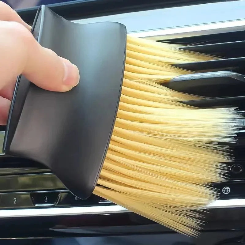 Car Cleaning Brush Interior Dust Soft Brush, Car Washing Tool, Gap Dust Brush, Car Air Outlet Cleaning Brush Car Detailing Tools
