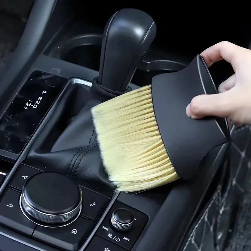 Car Cleaning Brush Interior Dust Soft Brush, Car Washing Tool, Gap Dust Brush, Car Air Outlet Cleaning Brush Car Detailing Tools