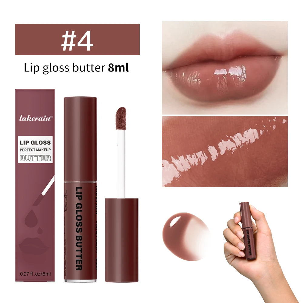 Lip Gloss Butter Mirror 8ml — Hidratant, Culoare Intensă, Longwear