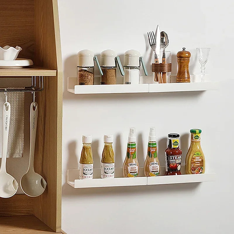 Raft Baie Autoadeziv fără Gurițe — Organizator Duș, Suport Șampon & Cosmetice