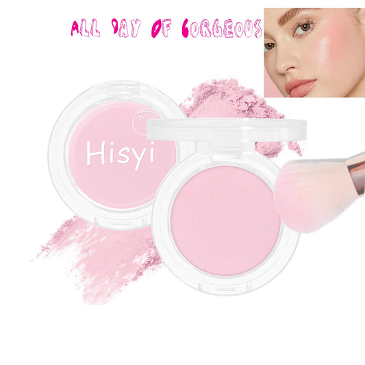 Blush Matte & Shimmer HISYI — Culori Naturale, Pure Desire Monochrome