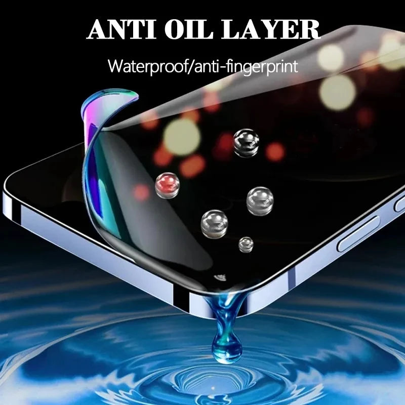 Folie Hydrogel Privacy Anti-Spy iPhone — 6 7 8 X XR XS 11 12 13 14 15 16 Pro Max