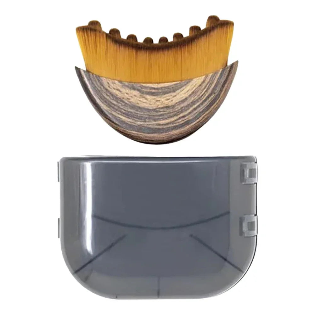 Pensulă de Masaj Facial — Contur & Drenaj Limfatic