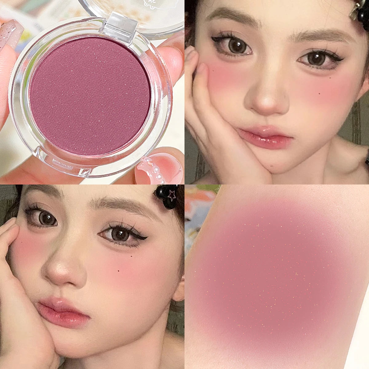 Blush Matte & Shimmer HISYI — Culori Naturale, Pure Desire Monochrome