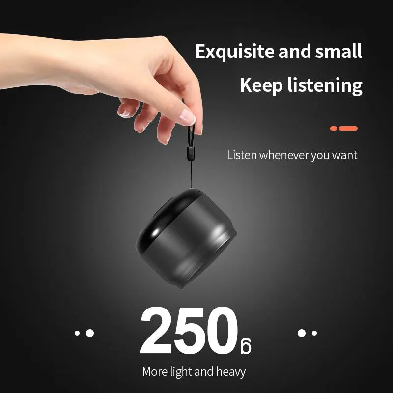 Boxa Bluetooth Portabilă — Sunet Stereo, Subwoofer MINI, Outdoor