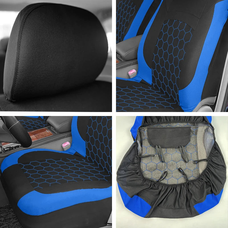 Husă Auto Universală cu Model Fotbal — Compatibilă Airbag