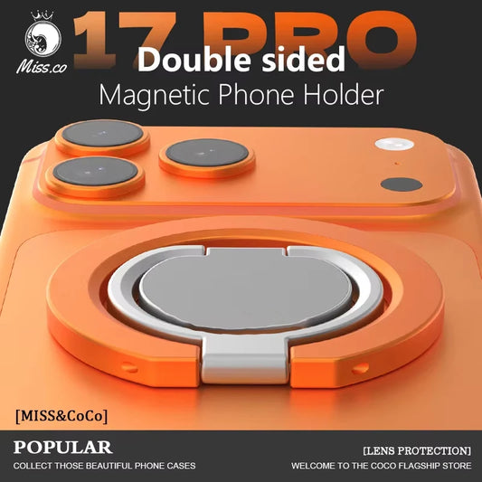 Inel & Suport Telefon Magnetic MagSafe — Rotire 360°, iPhone & Android