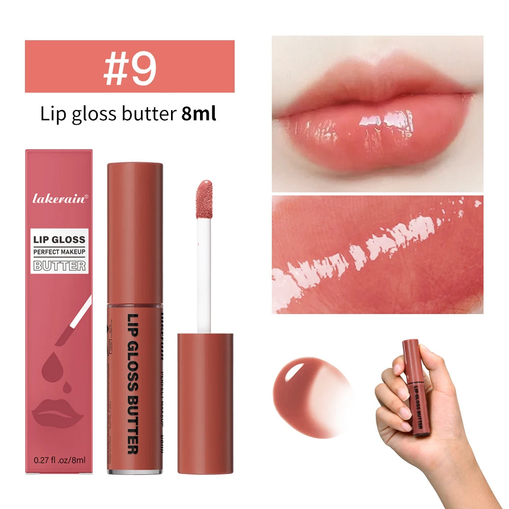 Lip Gloss Butter Mirror 8ml — Hidratant, Culoare Intensă, Longwear