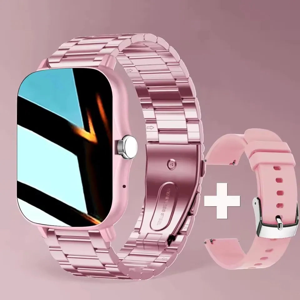 Smartwatch 1.83" HD — Apeluri Bluetooth, Monitor Cardiac & Oxigen