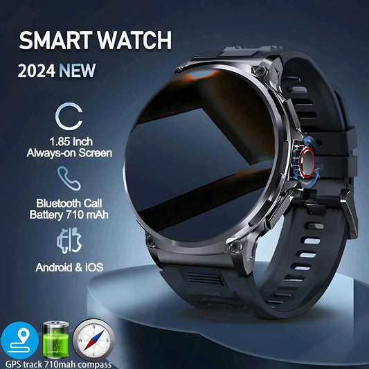 Smartwatch V69 Ultra AMOLED 1.85" — GPS, Baterie 710mAh, Apeluri BT