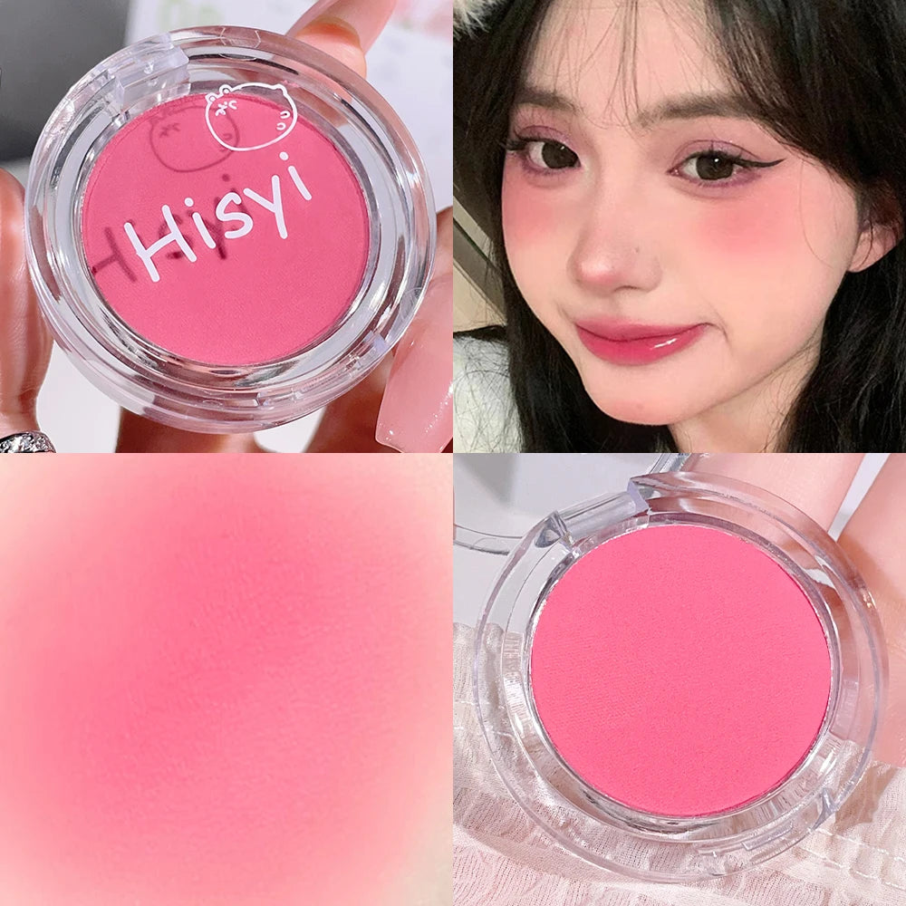 Blush Matte & Shimmer HISYI — Culori Naturale, Pure Desire Monochrome