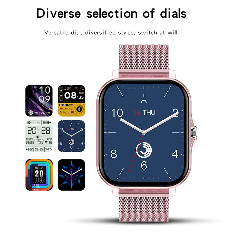 Smartwatch LIGE Sport — Apeluri Bluetooth, Monitor Cardiac & IP67