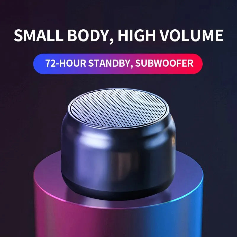 Boxa Bluetooth Portabilă — Sunet Stereo, Subwoofer MINI, Outdoor