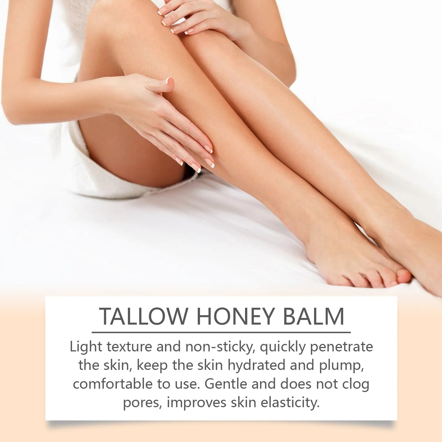 Cremă Hidratantă cu Tallow & Miere — Elasticitate, Strălucire & Reparare