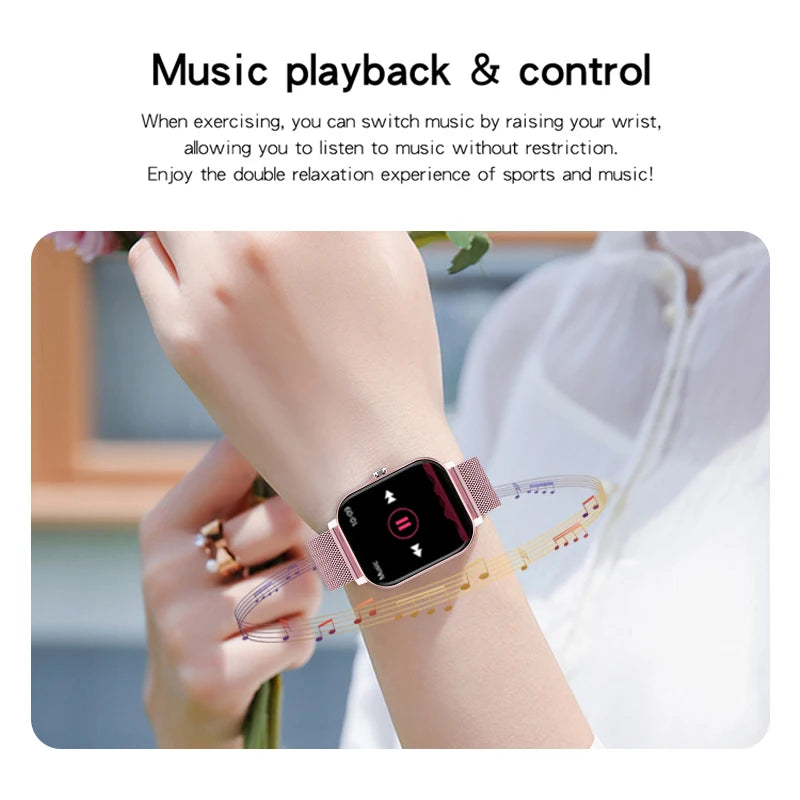 Smartwatch LIGE Sport — Apeluri Bluetooth, Monitor Cardiac & IP67