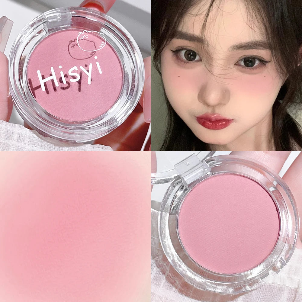 Blush Matte & Shimmer HISYI — Culori Naturale, Pure Desire Monochrome