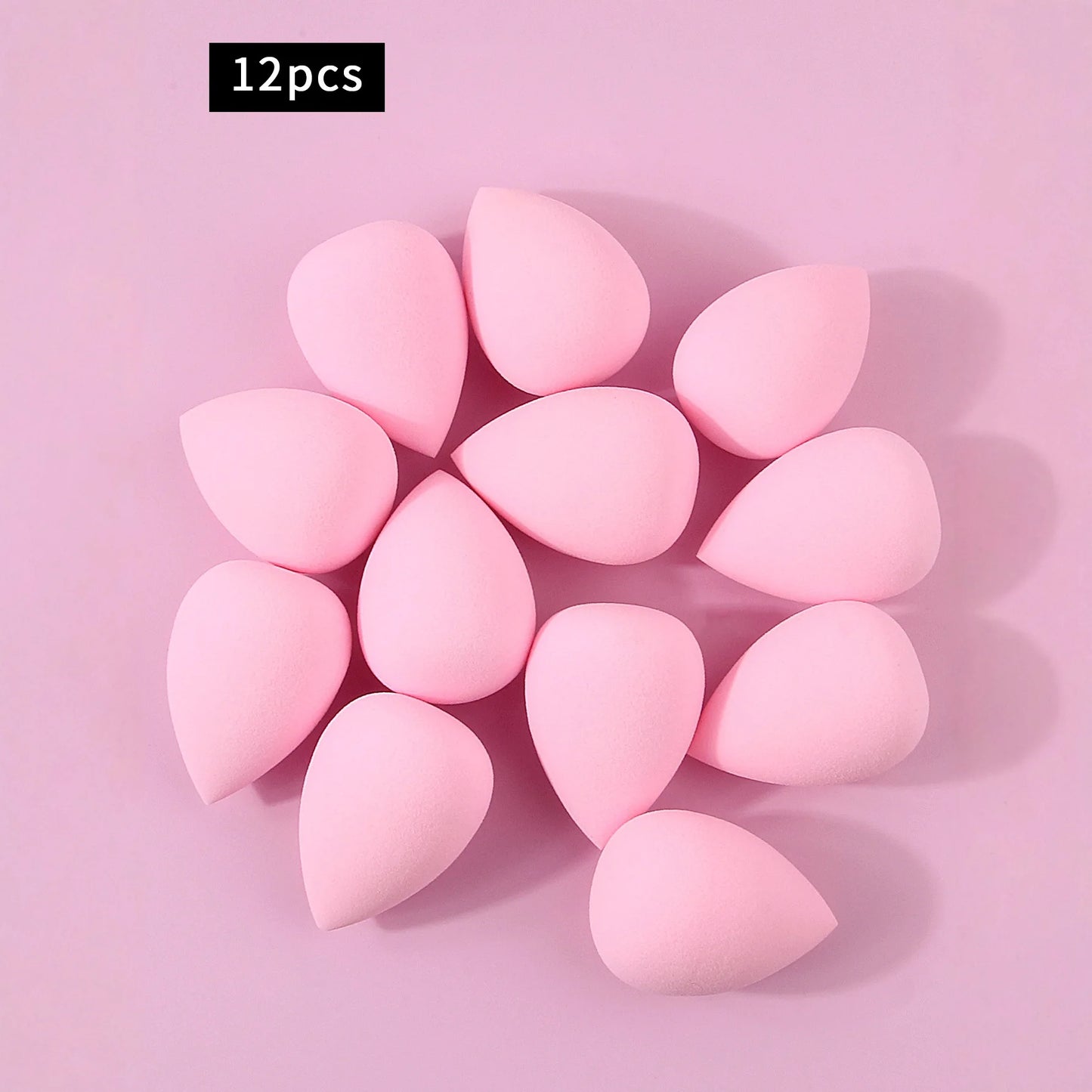 Burete Machiaj XL Soft Set Mare — 12 până la 100 Bucăți, Portabil