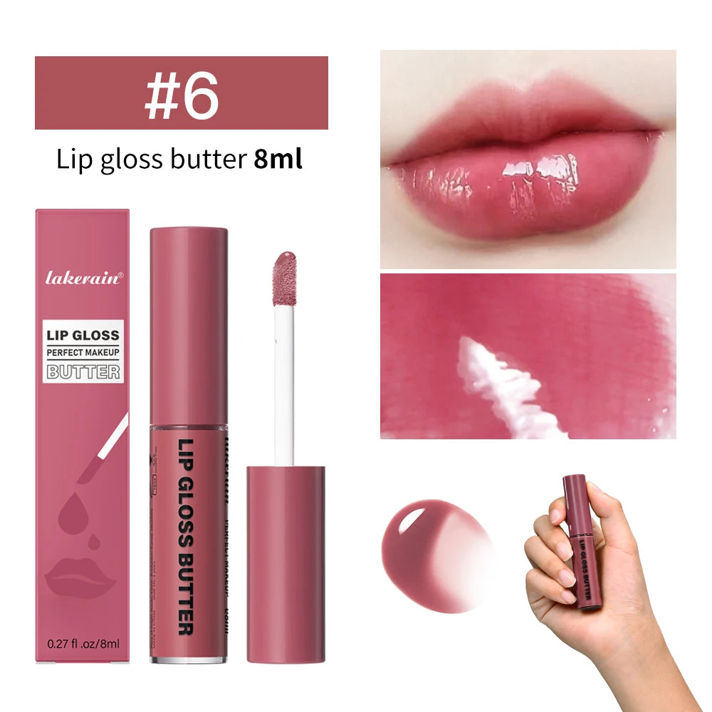 Lip Gloss Butter Mirror 8ml — Hidratant, Culoare Intensă, Longwear