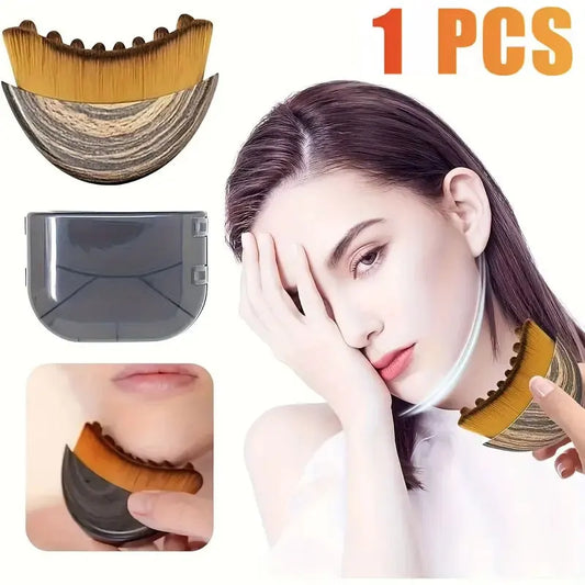 Pensulă de Masaj Facial pentru Contur și Drenaj Limfatic