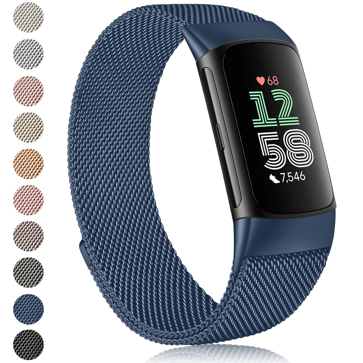 Fitbit Charge 6 Band — Milanese Magnetic