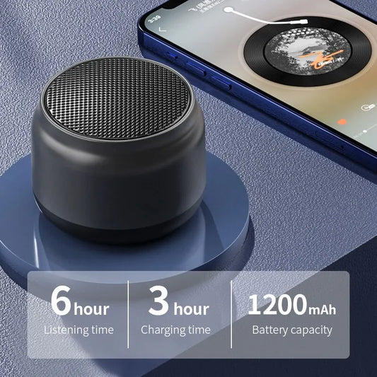 Boxa Bluetooth Portabilă — Sunet Stereo, Subwoofer MINI, Outdoor