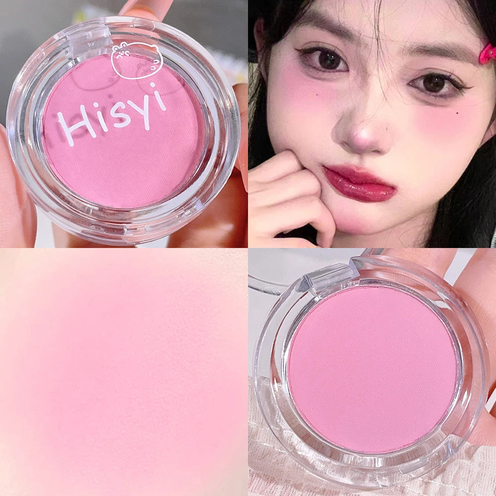 Blush Matte & Shimmer HISYI — Culori Naturale, Pure Desire Monochrome