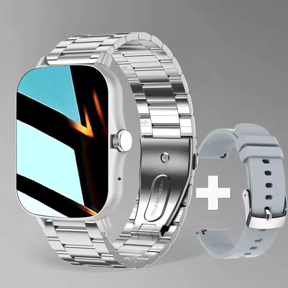 Smartwatch 1.83" HD — Apeluri Bluetooth, Monitor Cardiac & Oxigen