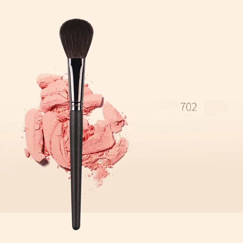 Pensulă Pudra Profesională Piccasso 702 — Păr Veveriță, Soft, Face Makeup