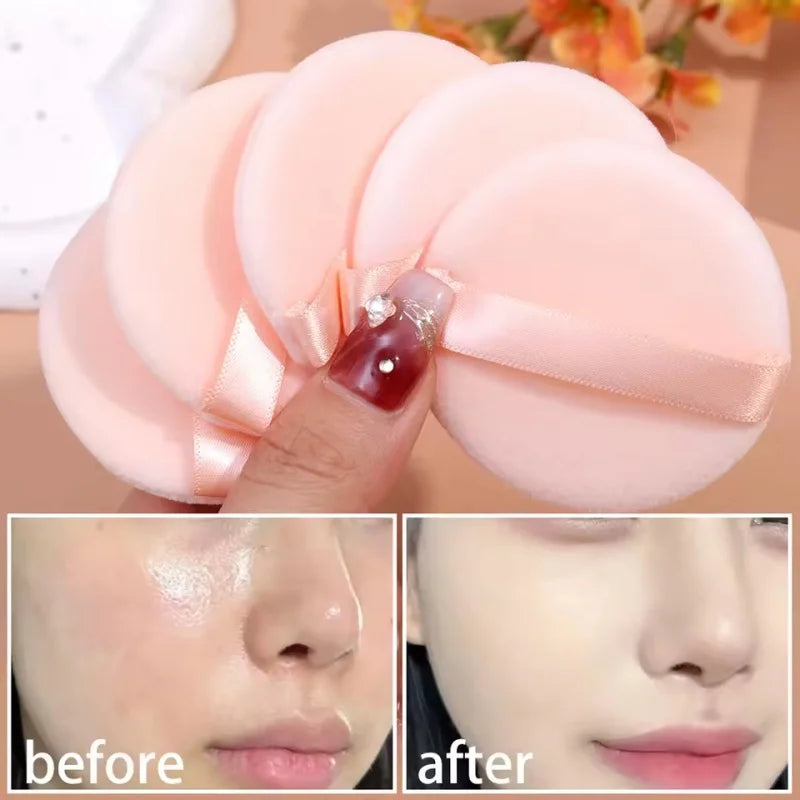 Burete Machiaj Velvet Dublu-Față Set 5/10 Bucăți — Concealer Wet & Dry