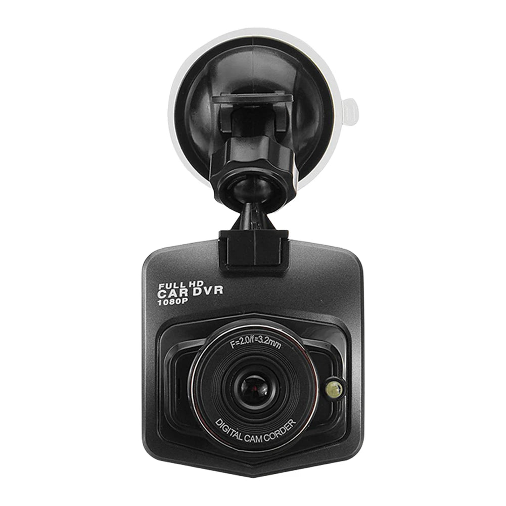 Dash Cam cu Ventuza — Night Vision, Ecran LCD 2.4", G-Sensor, Loop Recording