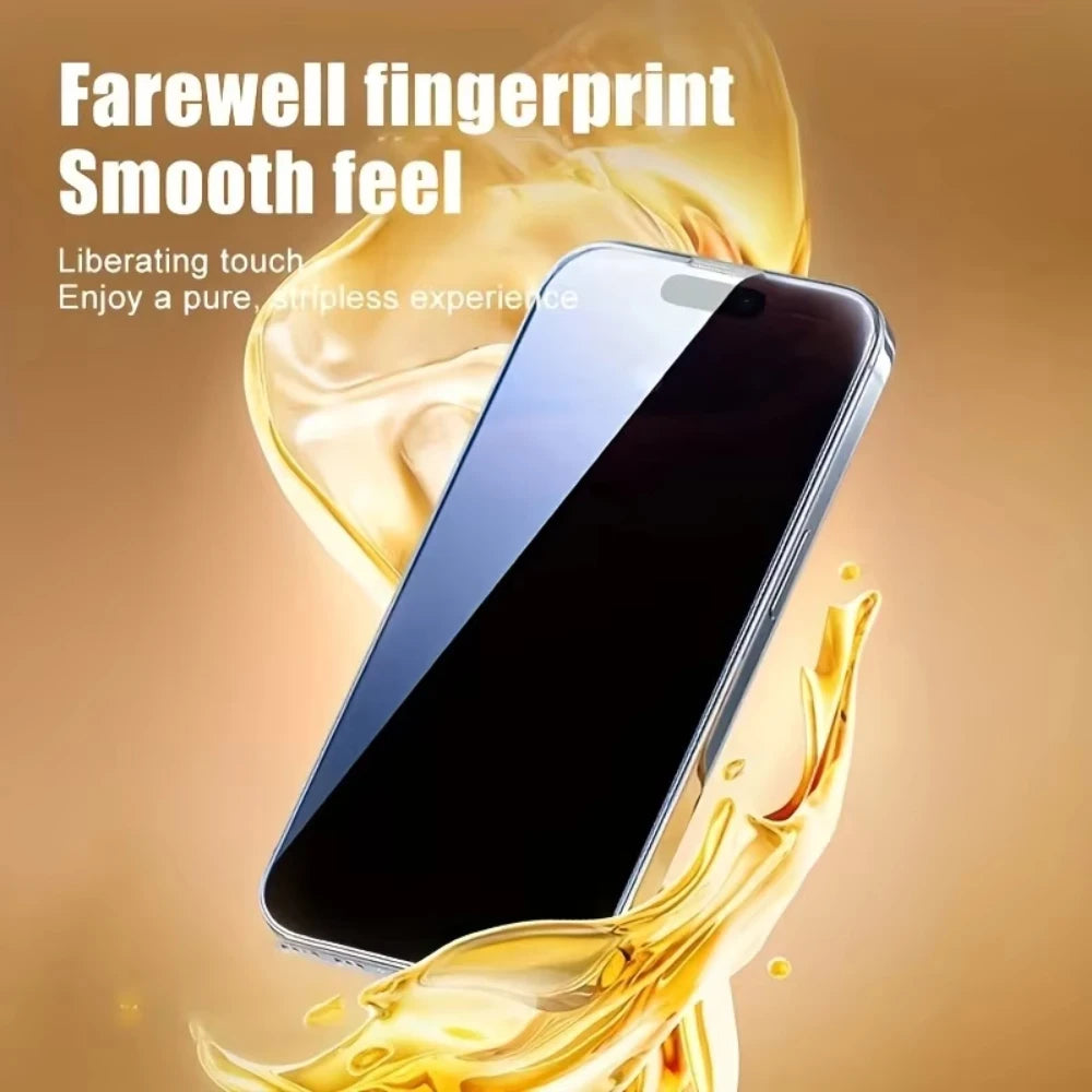 Folie Privacy iPhone 8K Anti-Spy — iPhone 11-17, Instalare Automată