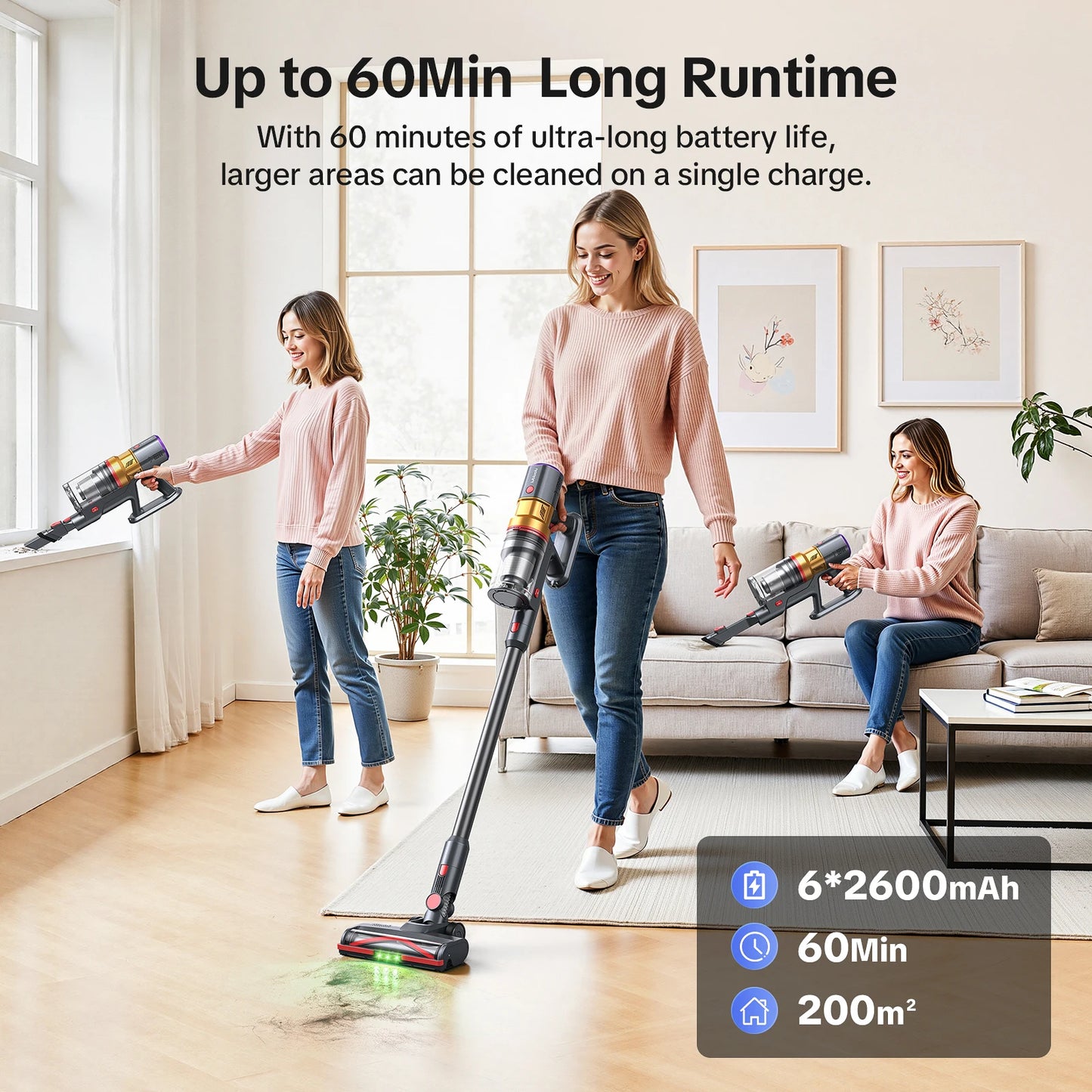Robot Aspirator Lubluelu X1000 — Auto-Golire, 27kPa, Anti-Încurcare, Păr Animale