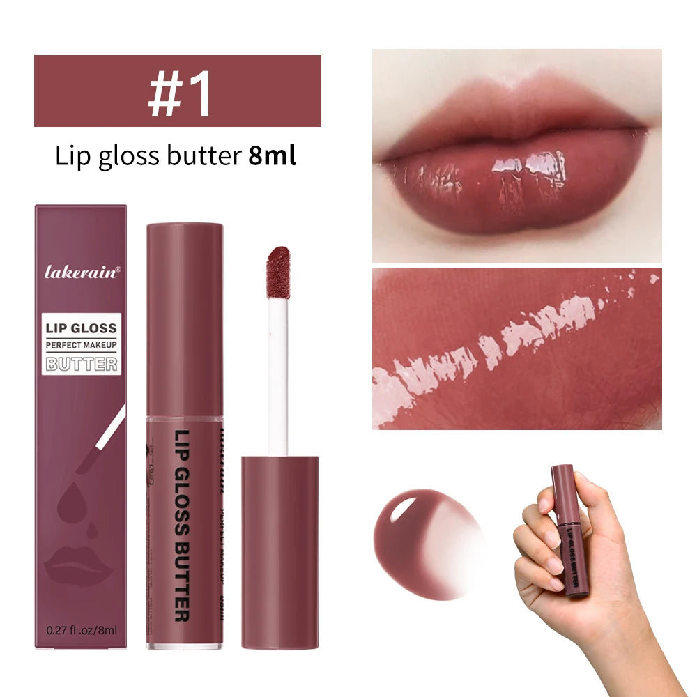 Lip Gloss Butter Mirror 8ml — Hidratant, Culoare Intensă, Longwear