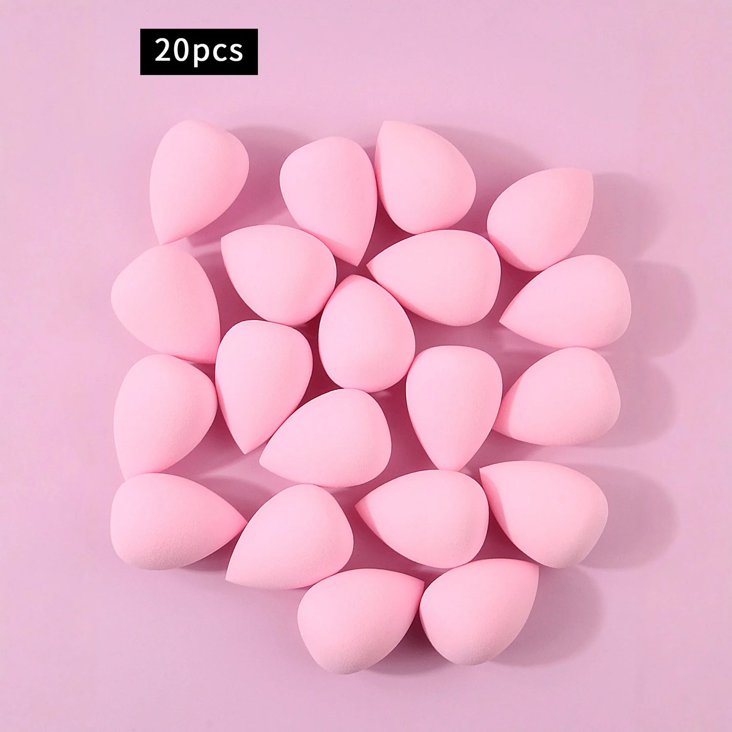 Burete Machiaj XL Soft Set Mare — 12 până la 100 Bucăți, Portabil