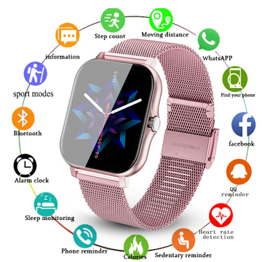Smartwatch LIGE Sport — Apeluri Bluetooth, Monitor Cardiac & IP67