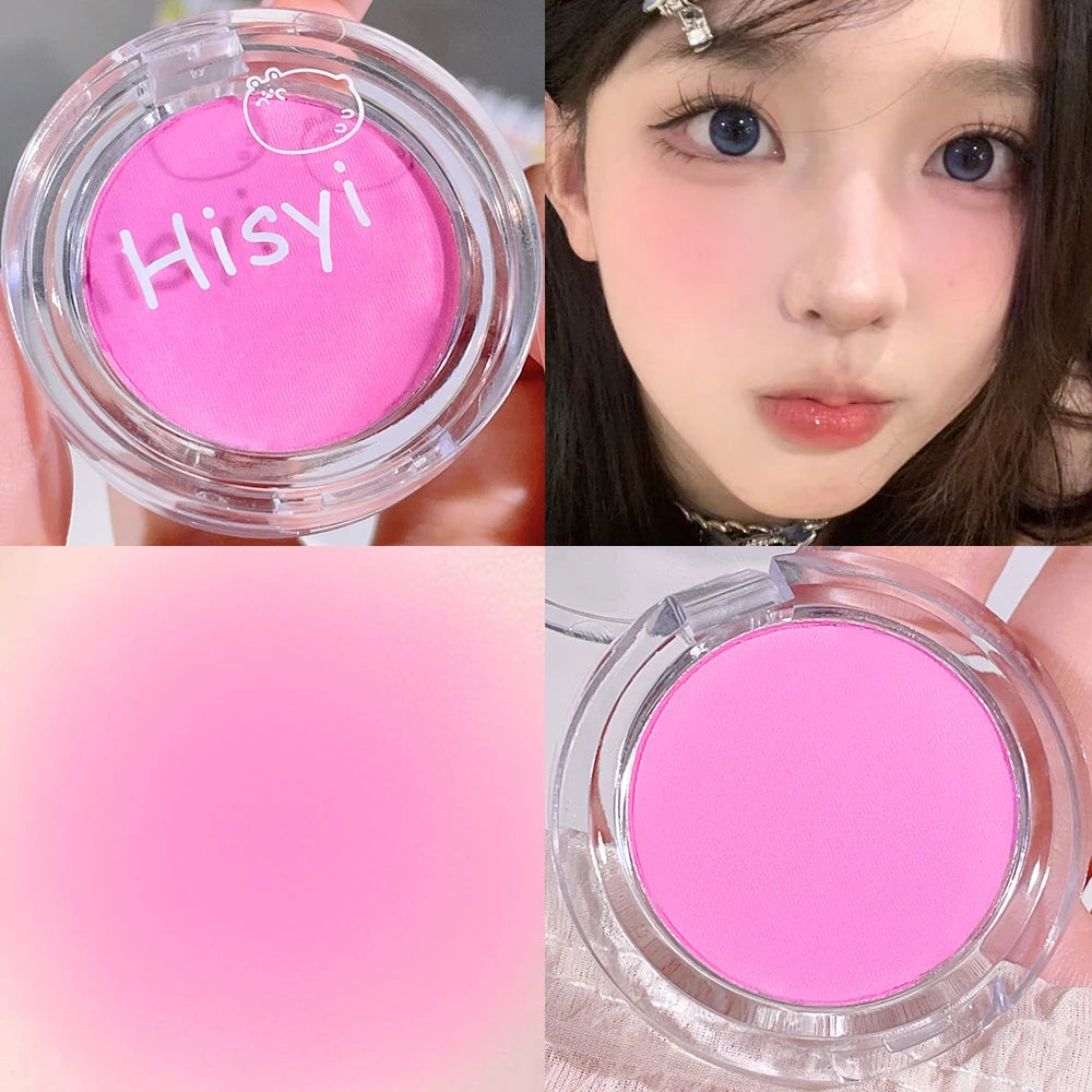 Blush Matte & Shimmer HISYI — Culori Naturale, Pure Desire Monochrome