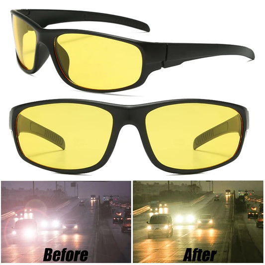 Ochelari Anti-Orbire pentru Condus Noaptea — Protecție UV, Unisex