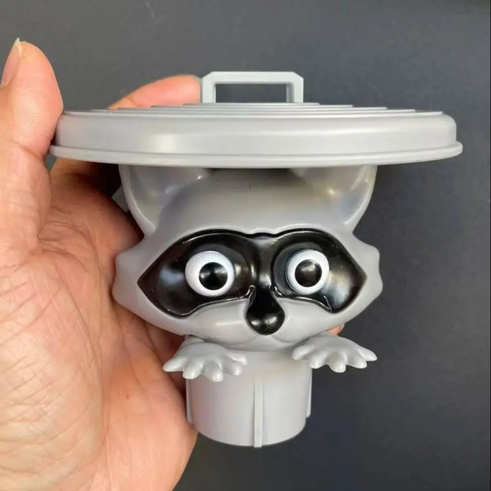 Suport Hârtie Igienică Amuzant — Design Raccoon, Urs, Oaie — Decor Baie Unic