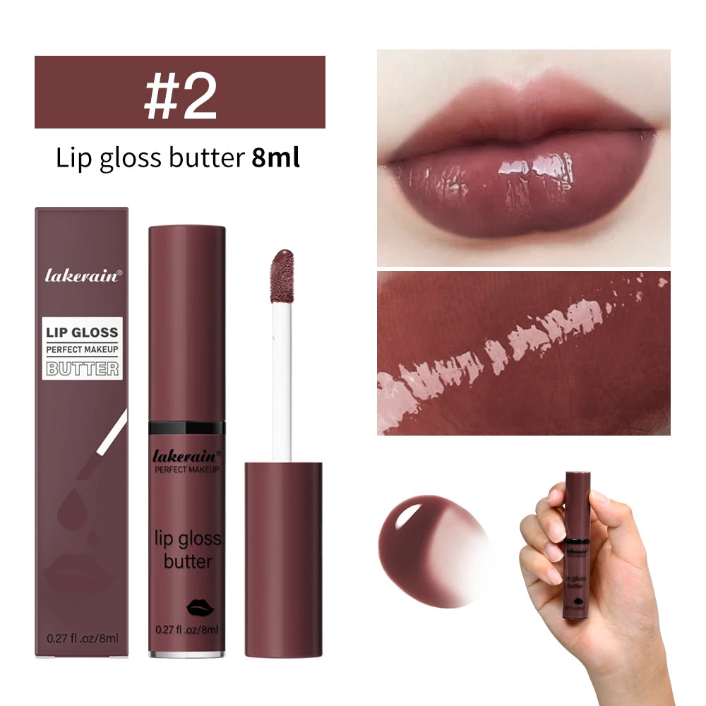 Lip Gloss Butter Mirror 8ml — Hidratant, Culoare Intensă, Longwear