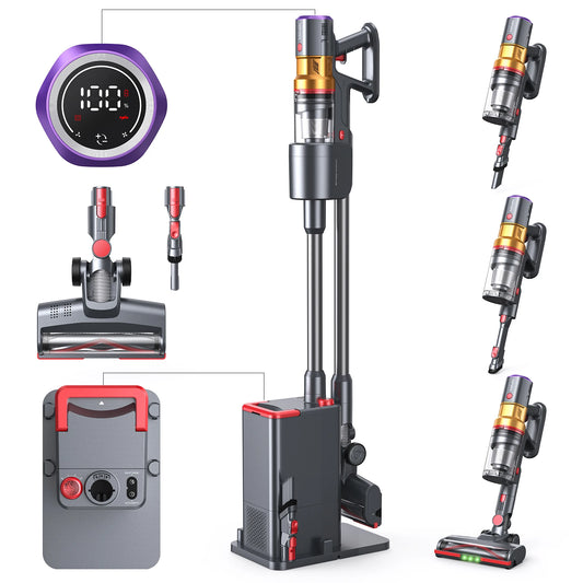 Robot Aspirator Lubluelu X1000 — Auto-Golire, 27kPa, Anti-Încurcare, Păr Animale