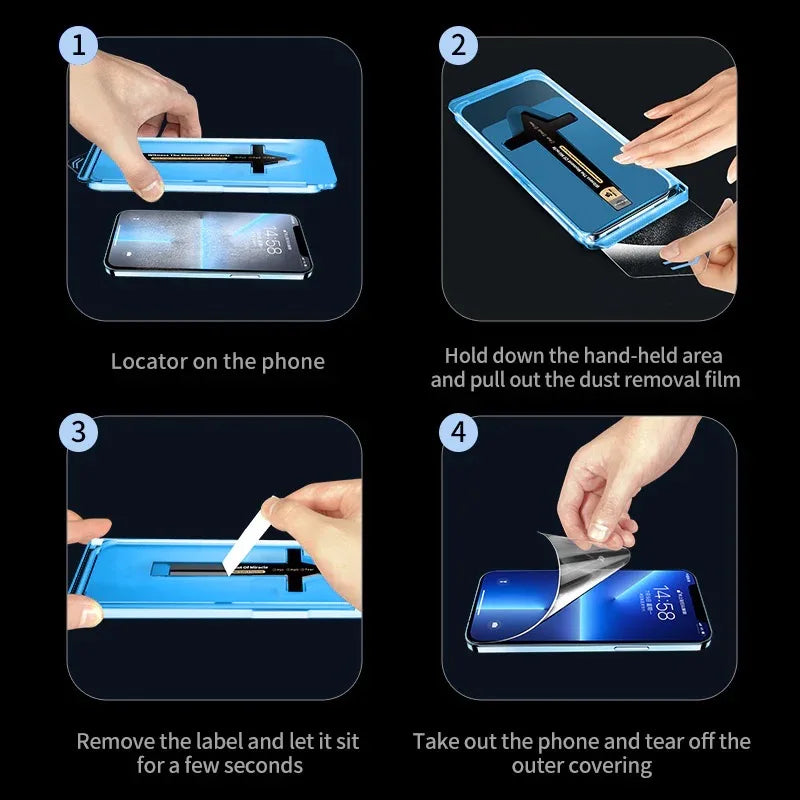 Folie Sticlă Securizată Samsung Galaxy S22 S23 S24 S25 — Kit Instalare Inclus