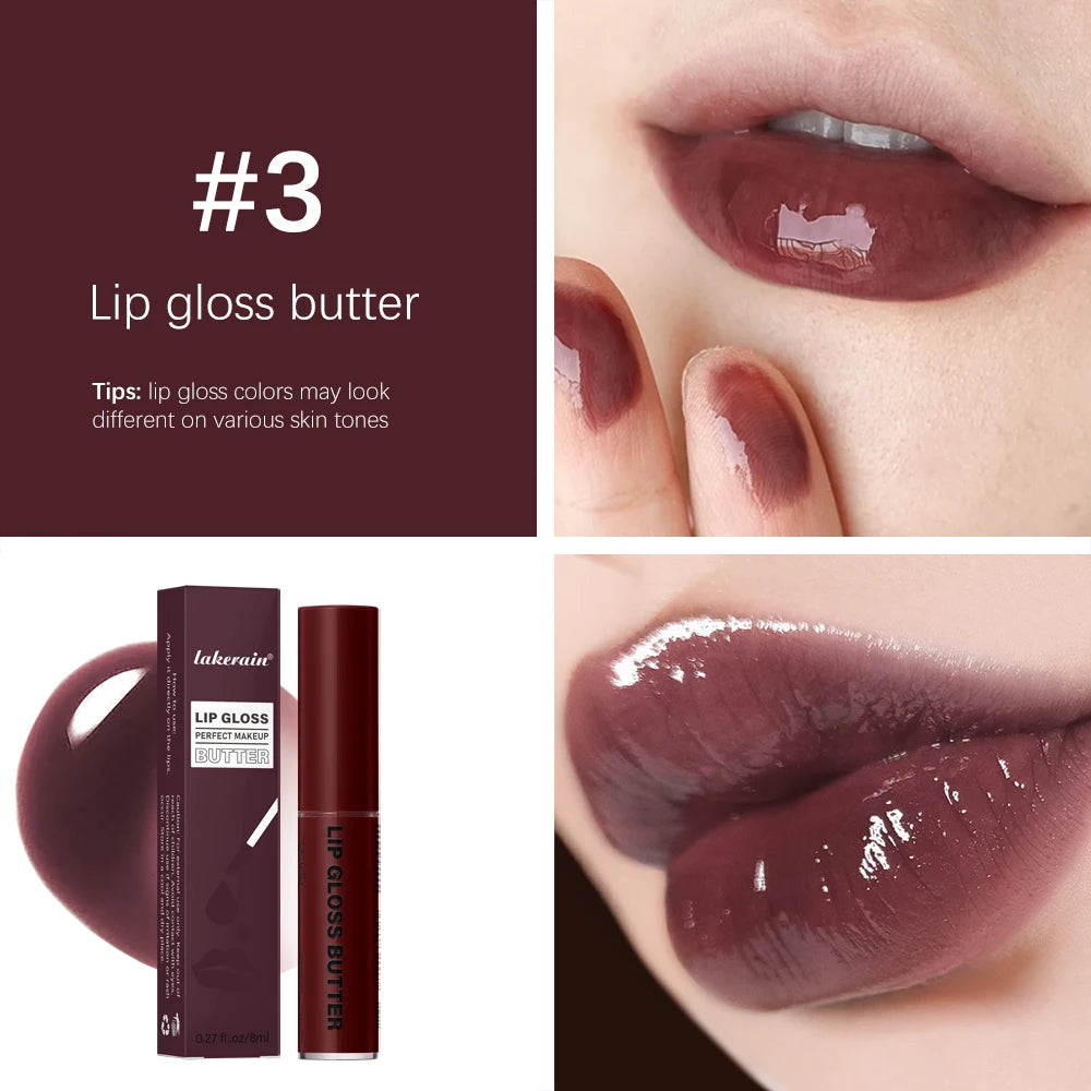 Lip Gloss Butter Mirror 8ml — Hidratant, Culoare Intensă, Longwear