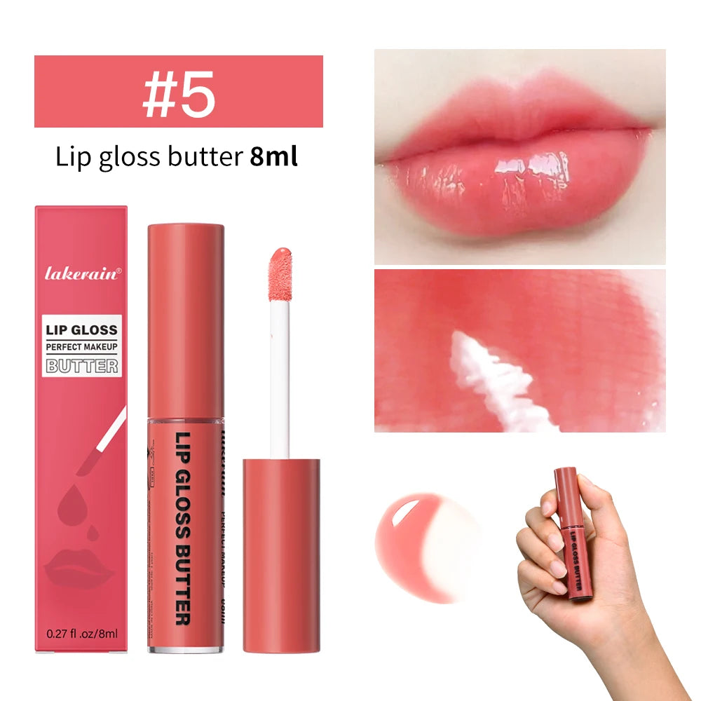 Lip Gloss Butter Mirror 8ml — Hidratant, Culoare Intensă, Longwear