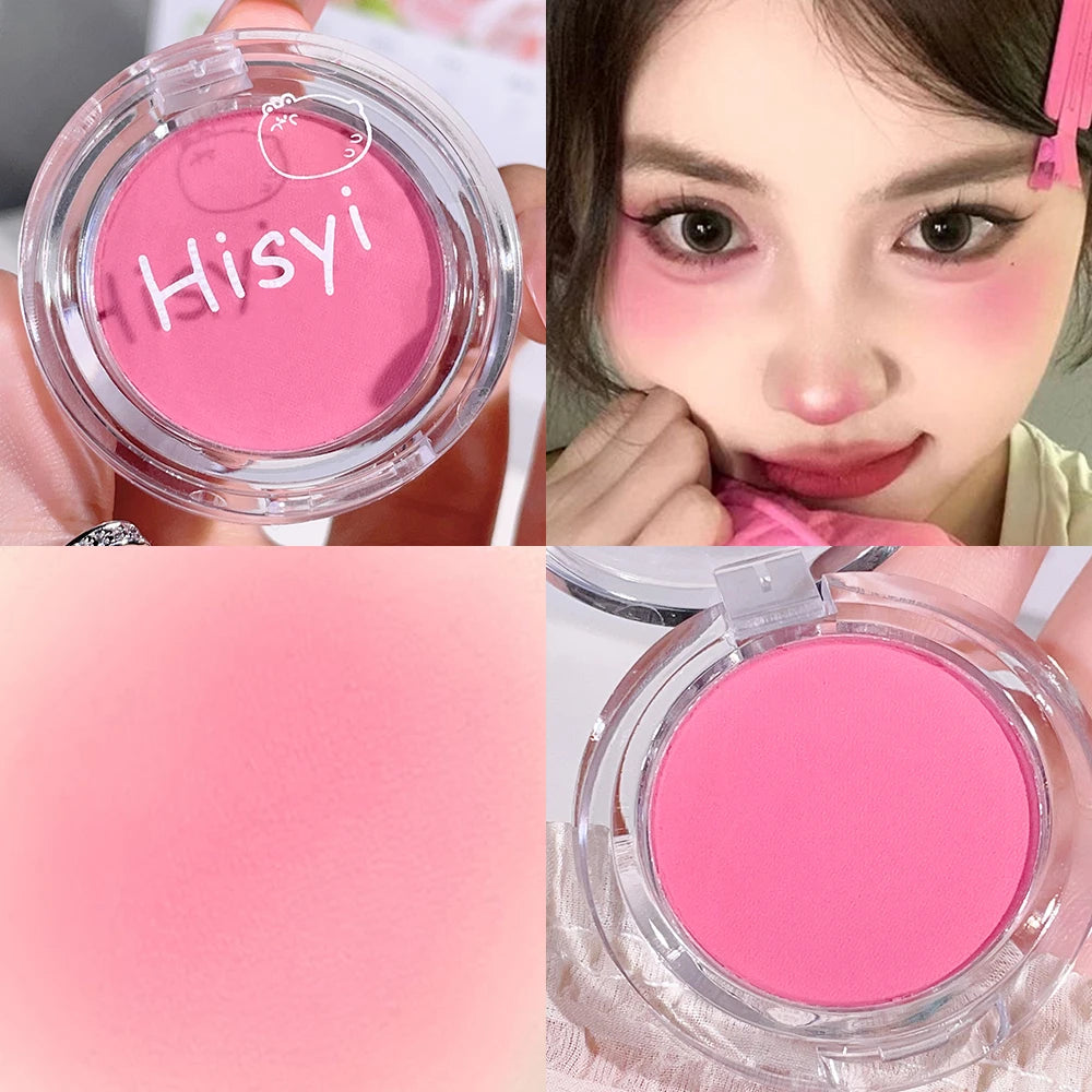 Blush Matte & Shimmer HISYI — Culori Naturale, Pure Desire Monochrome