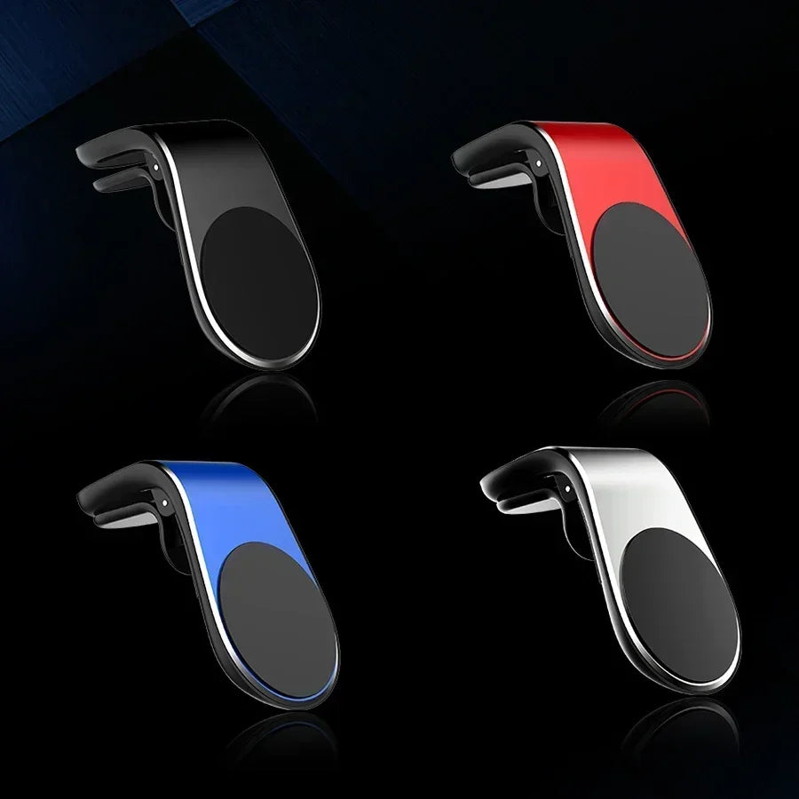Suport Auto Magnetic Universal — Prindere Grila Ventilație, Rotire 360°