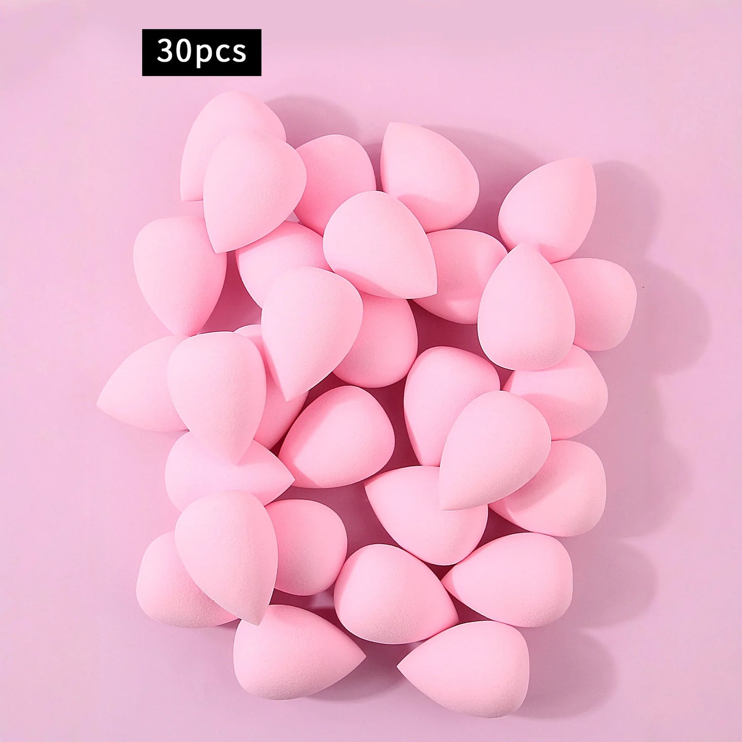 Burete Machiaj XL Soft Set Mare — 12 până la 100 Bucăți, Portabil